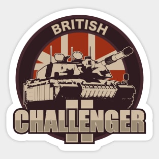 Challenger 2 Tank Sticker